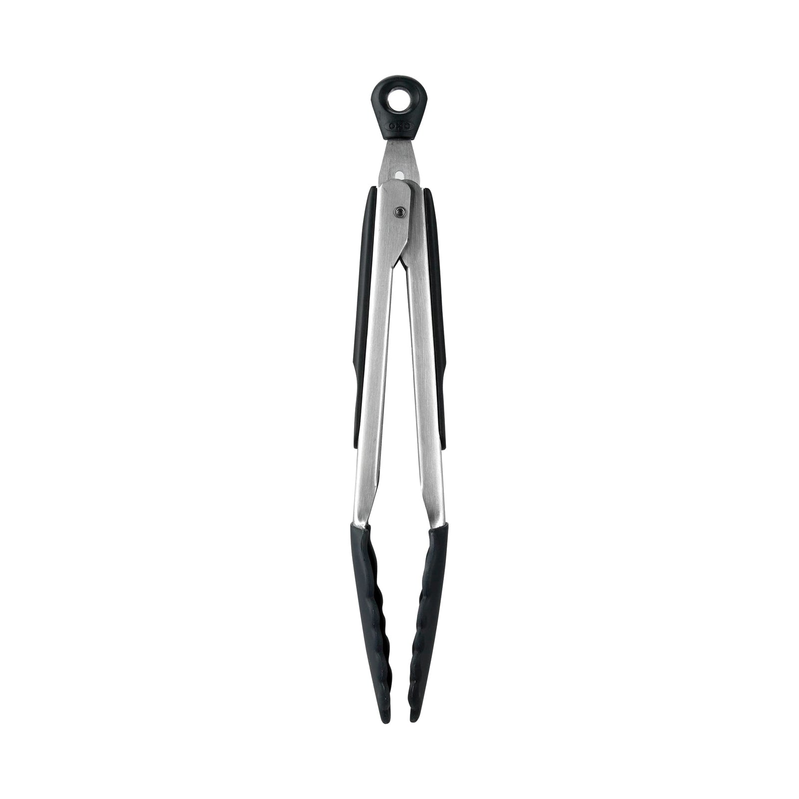 LOCKING TONGS WITH SILICONE HEADS OXO
